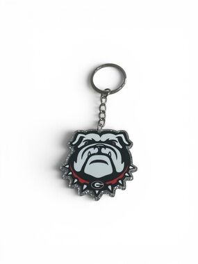 Georgia Bulldog Keychain